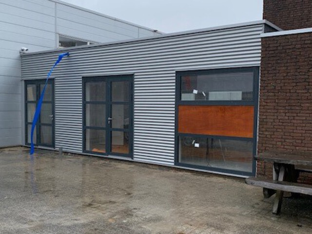 Nieuwbouw van een bedrijfspand in Winschoten